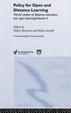 Policy for Open and Distance Learning - Lentell, Helen / Perraton, Hilary (eds.)