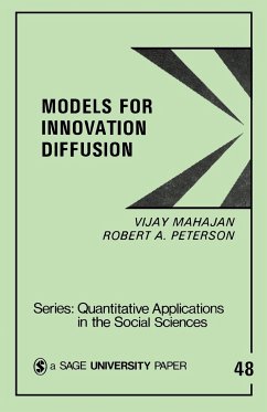 Models for Innovation Diffusion - Mahajan, Vijay; Peterson, Robert A.