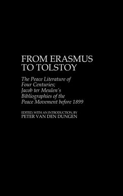 Cover From Erasmus to Tolstoy