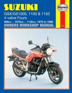 Suzuki GS/GSX1000, 1100 & 1150 4-valve Fours (79 - 88) Haynes Repair Manual - Haynes Publishing