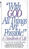 With God All Things Are Possible!