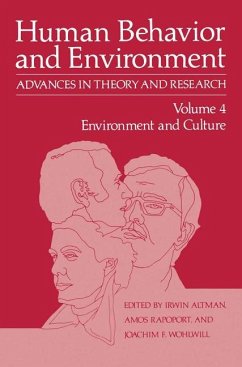 Environment and Culture - Altman, Irwin / Wohlwill, Joachim F. (Hgg.)