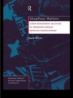 Shopfloor Matters - Fairris, David