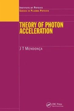 Theory of Photon Acceleration - Mendonca, J T