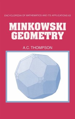 Minkowski Geometry - Thompson, A. C.; Thompson, Anthony C.