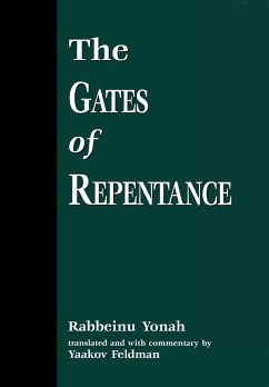 The Gates of Repentance - Yonah, Rabbeinu