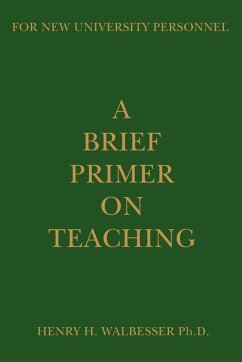 A Brief Primer on Teaching