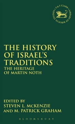 Cover The History of Israel's Traditions