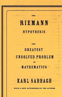 The Riemann Hypothesis - Sabbagh, Karl