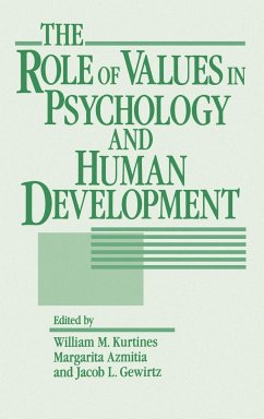 The Role of Values in Psychology and Human Development - Kurtines; Azmitia; Gewirtz