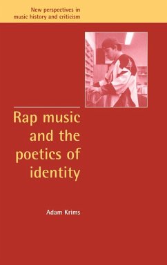 Rap Music and the Poetics of Identity - Krims, Adam