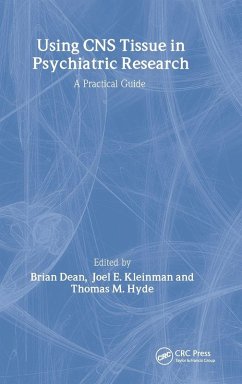 Cover Using CNS Autopsy Tissue in Psychiatric Research
