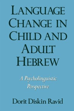 Cover Language Change in Child and Adult Hebrew