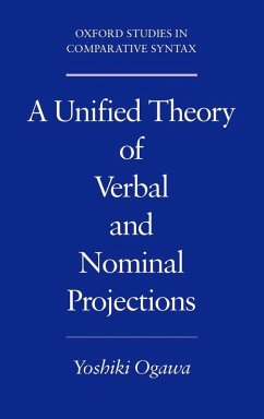 Cover A Unified Theory of Verbal and Nominal Projections