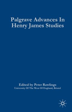 Palgrave Advances in Henry James Studies - Rawlings, Peter (ed.)