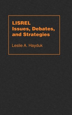 Lisrel Issues, Debates and Strategies - Hayduk, Leslie A