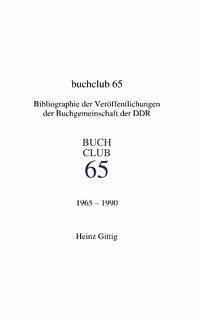 Buchclub 65. Bibliographie