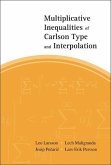 Multiplicative Inequalities of Carlson Type and Interpolation