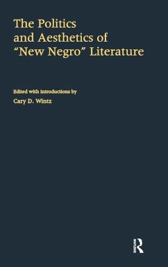 Cover The Politics and Aesthetics of New Negro Literature
