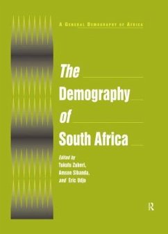 The Demography of South Africa - Zuberi, Tukufu; Sibanda, Amson; Udjo, Eric O