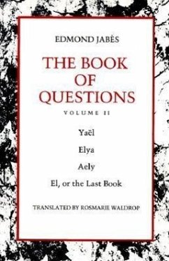 The Book of Questions - Jabès, Edmond