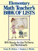 The Elementary Math Teacher's Book of Lists