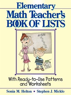 The Elementary Math Teacher's Book of Lists - Helton, Sonia M; Micklo, Stephen J