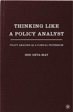 Thinking Like a Policy Analyst - Geva-May, I.