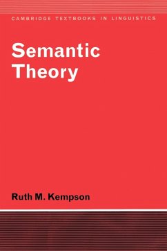 Semantic Theory - Kempson, Ruth M.