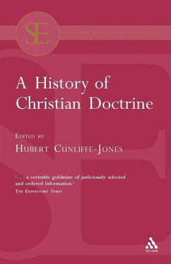 Cover A History of Christian Doctrine
