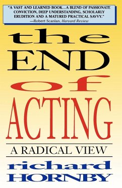 The End of Acting - Hornby, Richard