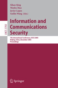 Information and Communications Security - Qing, Sihan / Mao, Wenbo / Lopez, Javier / Wang, Guilin (eds.)