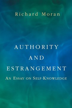 Authority and Estrangement - Moran, Richard