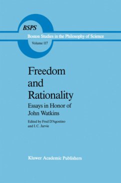 Freedom and Rationality - D'Agostino, F. / Jarvie, Ian (Hgg.)