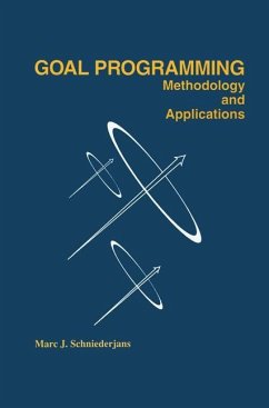 Goal Programming: Methodology and Applications - Schniederjans, Marc