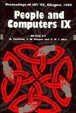 People and Computers - Cockton, Gilbert; Draper, Stephen; Weir, George R S