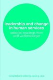 Leadership and Change in Human Services