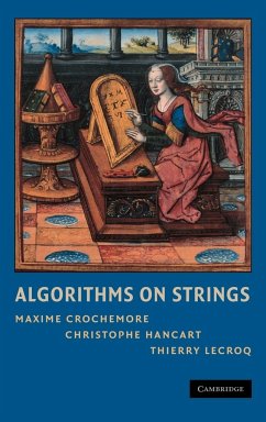 Algorithms on Strings - Crochemore, Maxime; Hancart, Christophe; Lecroq, Thierry