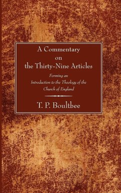 A Commentary on the Thirty-Nine Articles