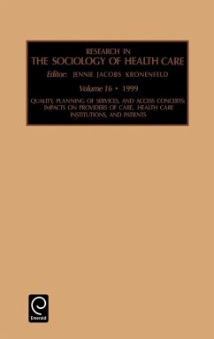 Quality, Planning of Services, and Access Concerns - Kronenfeld, J.J. (ed.)