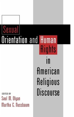 Cover Sexual Orientation and Human Rights in American Religious Discourse