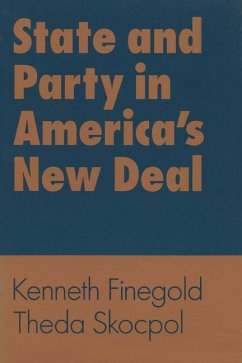 State and Party in America's New Deal - Finegold, Kenneth