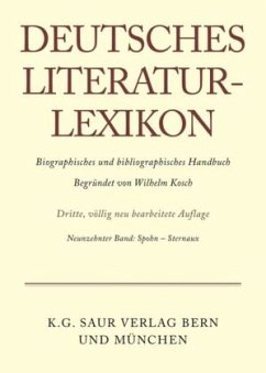 Spohn - Sternaux / Deutsches Literatur-Lexikon Band 19