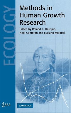 Methods in Human Growth Research - Hauspie, Roland C. / Cameron, Noël / Molinari, Luciano (eds.)