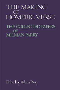 Cover The Making of Homeric Verse