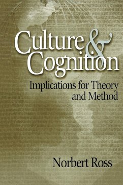 Culture and Cognition - Ross, Norbert