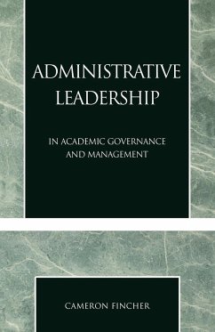 Administrative Leadership - Fincher, Cameron