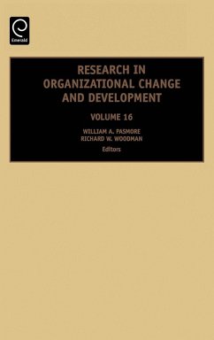 Research in Organizational Change and Development - Pasmore, William A. / Woodman, Richard W. (eds.)