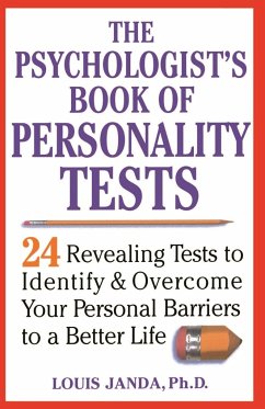 The Psychologist's Book of Personality Tests - Janda, Louis