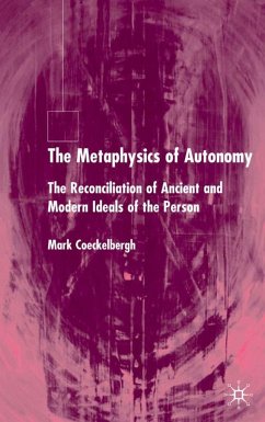 The Metaphysics of Autonomy - Coeckelbergh, Mark